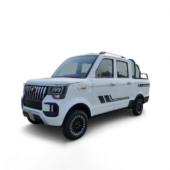 2023 Mini Four-wheeler Pickup Truck Small Electric Cargo Truck Adult Electric Car EV Used Car Light Electric Pickup - CH00060
