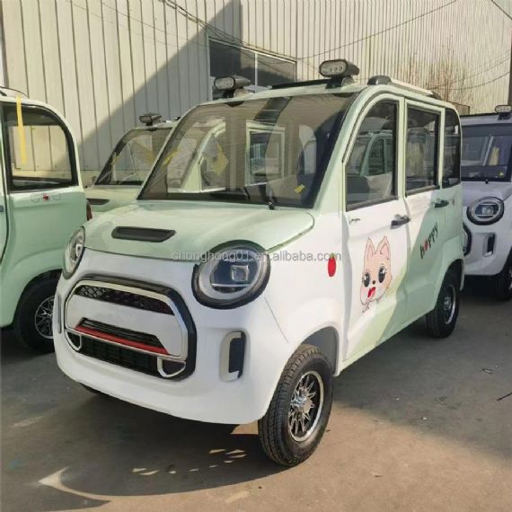 Adult 4 Wheel Electric Mini Car Electric Automobile New Energy Vehicles Electric Small Car (New) - CH00084